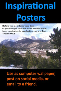 Nature with Scripture posters Cover