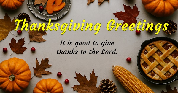 Thanksgiving Greetings
