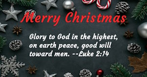Merry Christmas - Luke 2:14